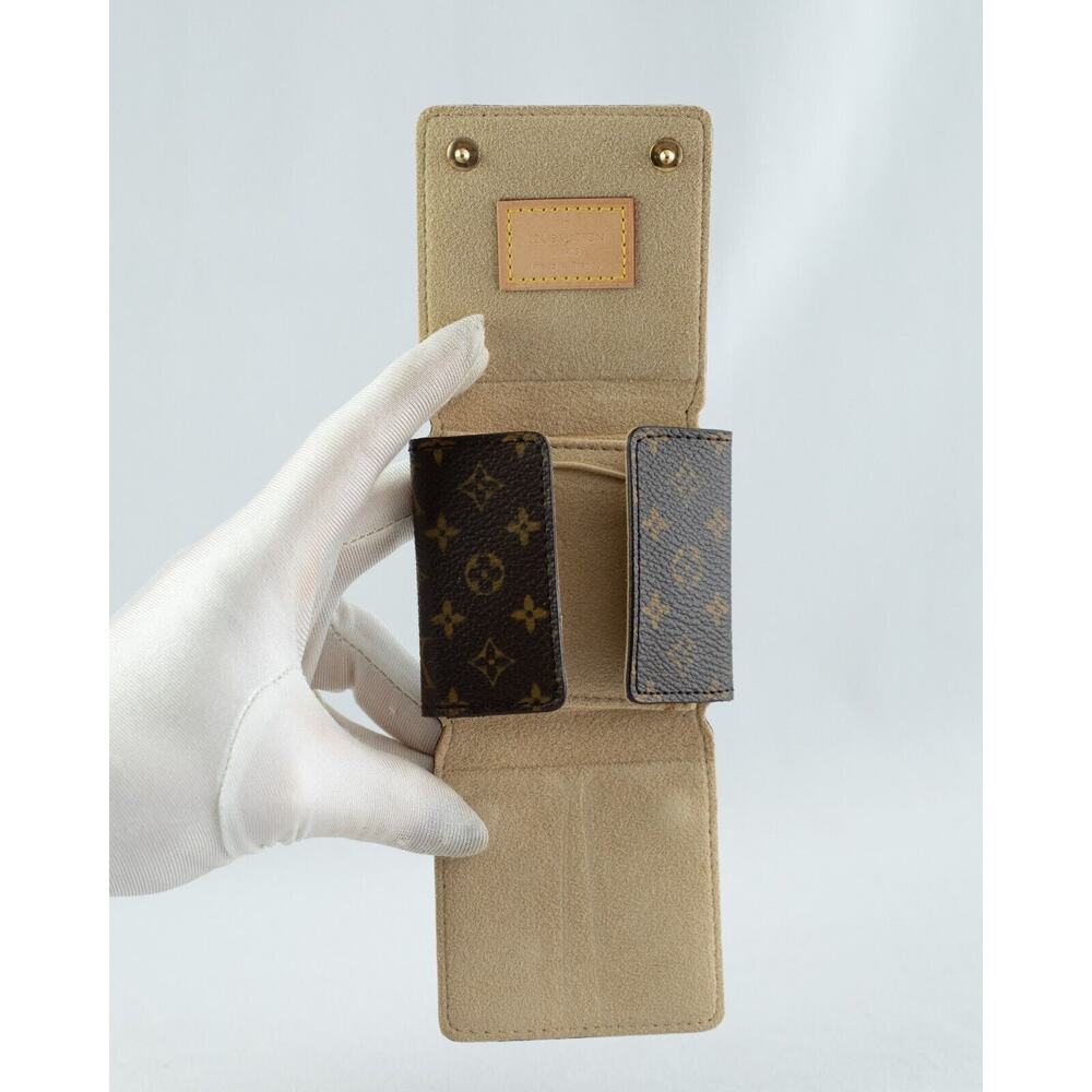 Authentic Louis Vuitton Mini Folding Jewelry Travel Case  date code# SN0055 - Picture 8 of 14
